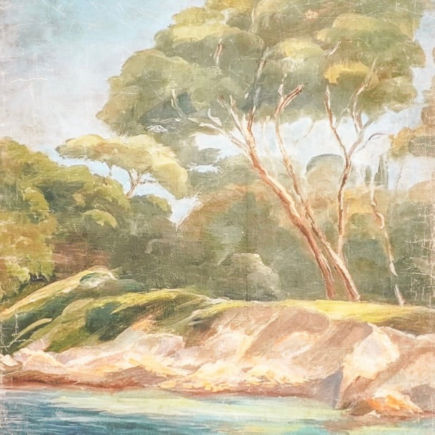 Luxe Banner Recycled Paper Print - The Lérins Islands