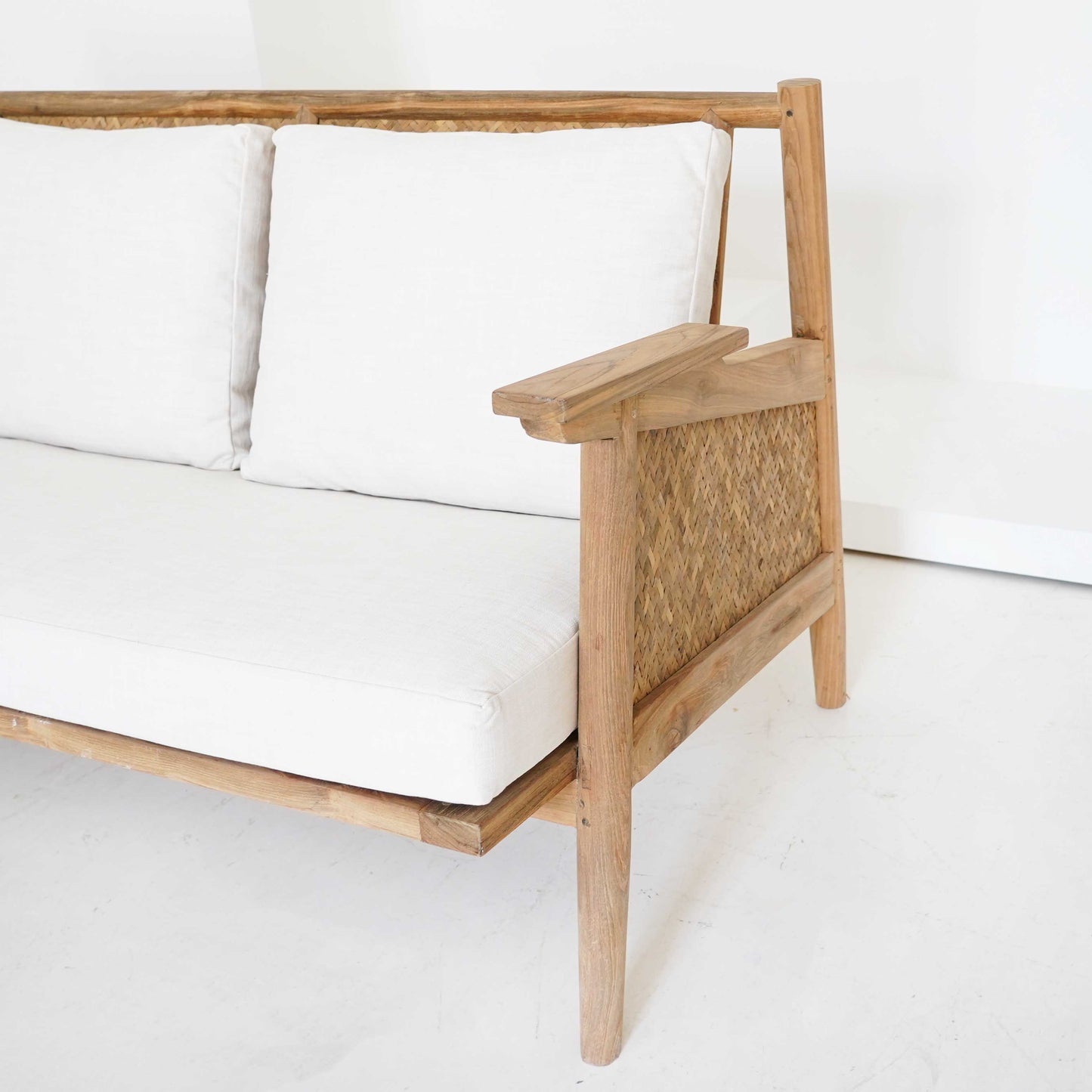 Eco-Friendly Bora Reclaimed Wood Sofa