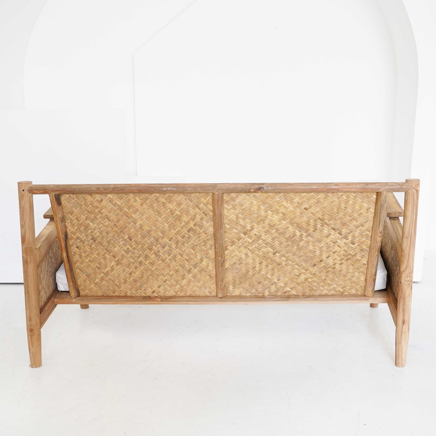 Eco-Friendly Bora Reclaimed Wood Sofa