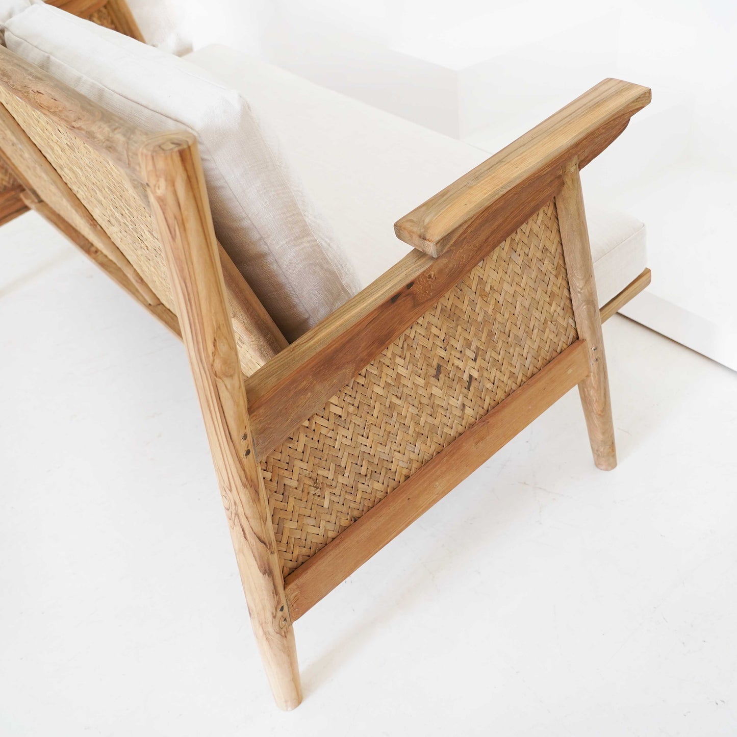 Eco-Friendly Bora Reclaimed Wood Sofa