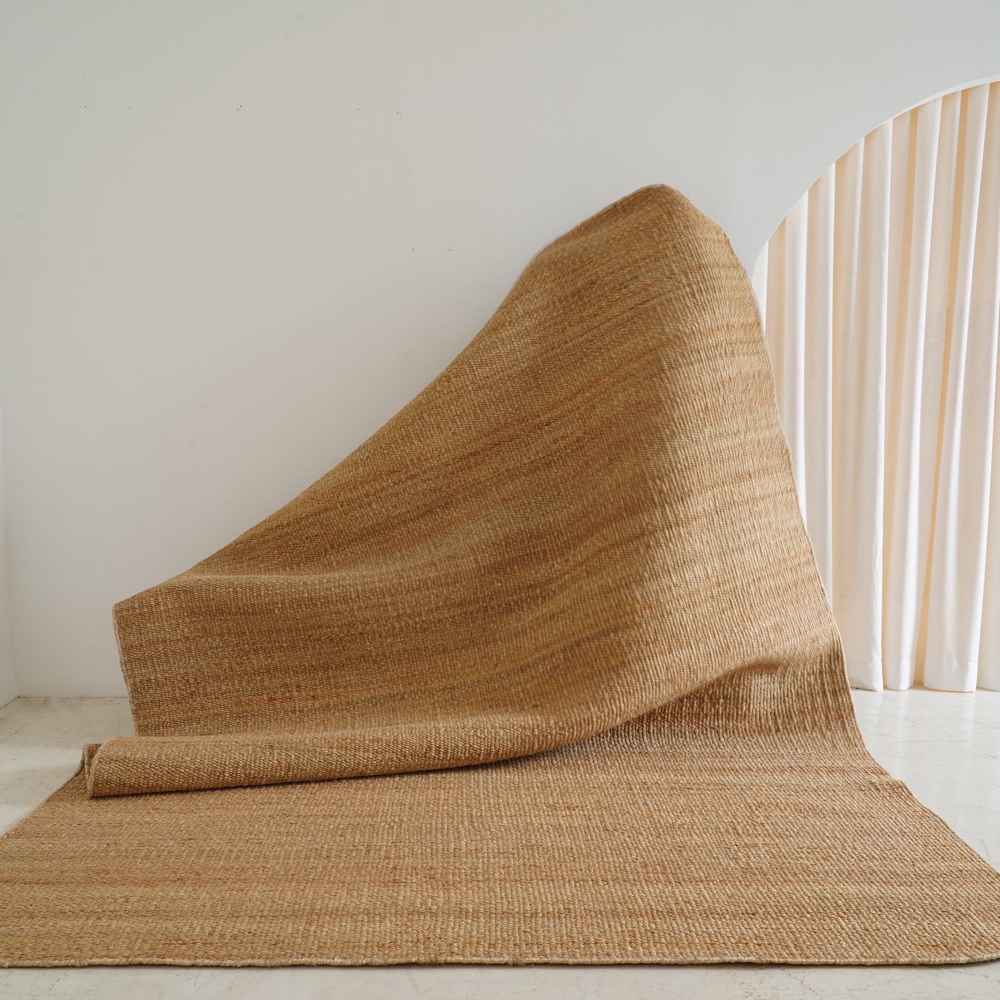 Natural jute indoor rug  – Capri Coastal eco-friendly rug - Tribe Rugs Collection