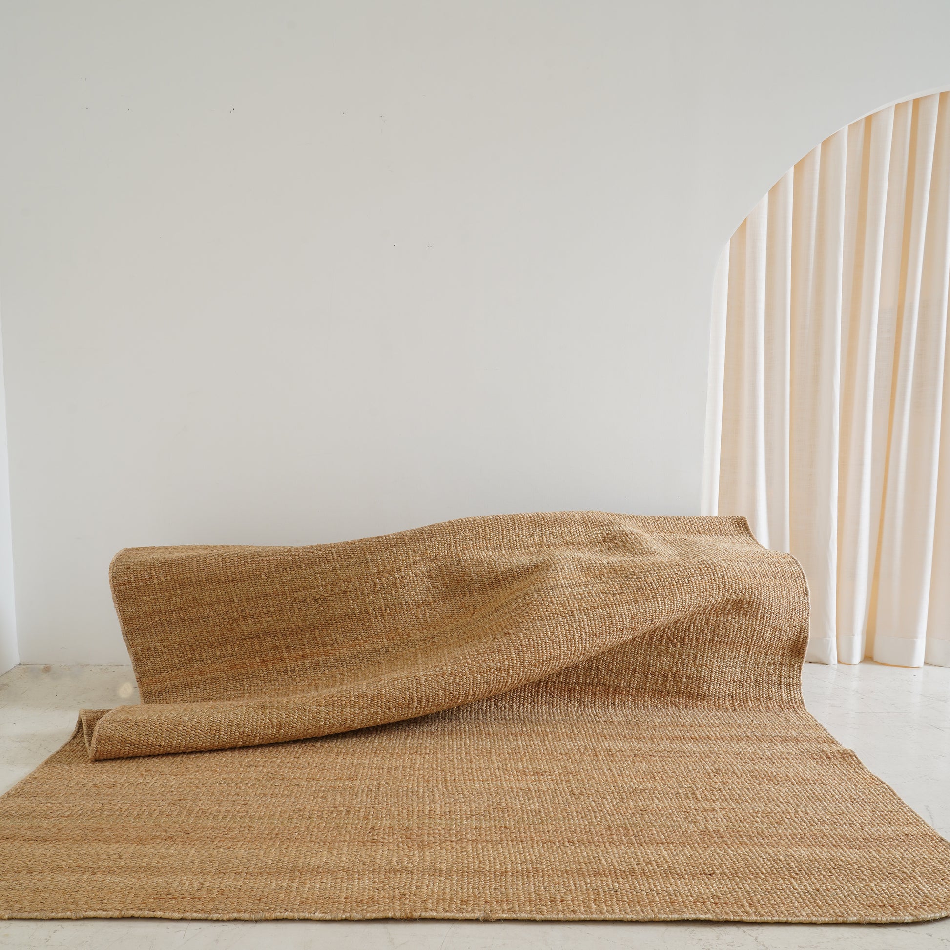 Natural jute indoor rug  – Capri Coastal eco-friendly rug - Tribe Rugs Collection