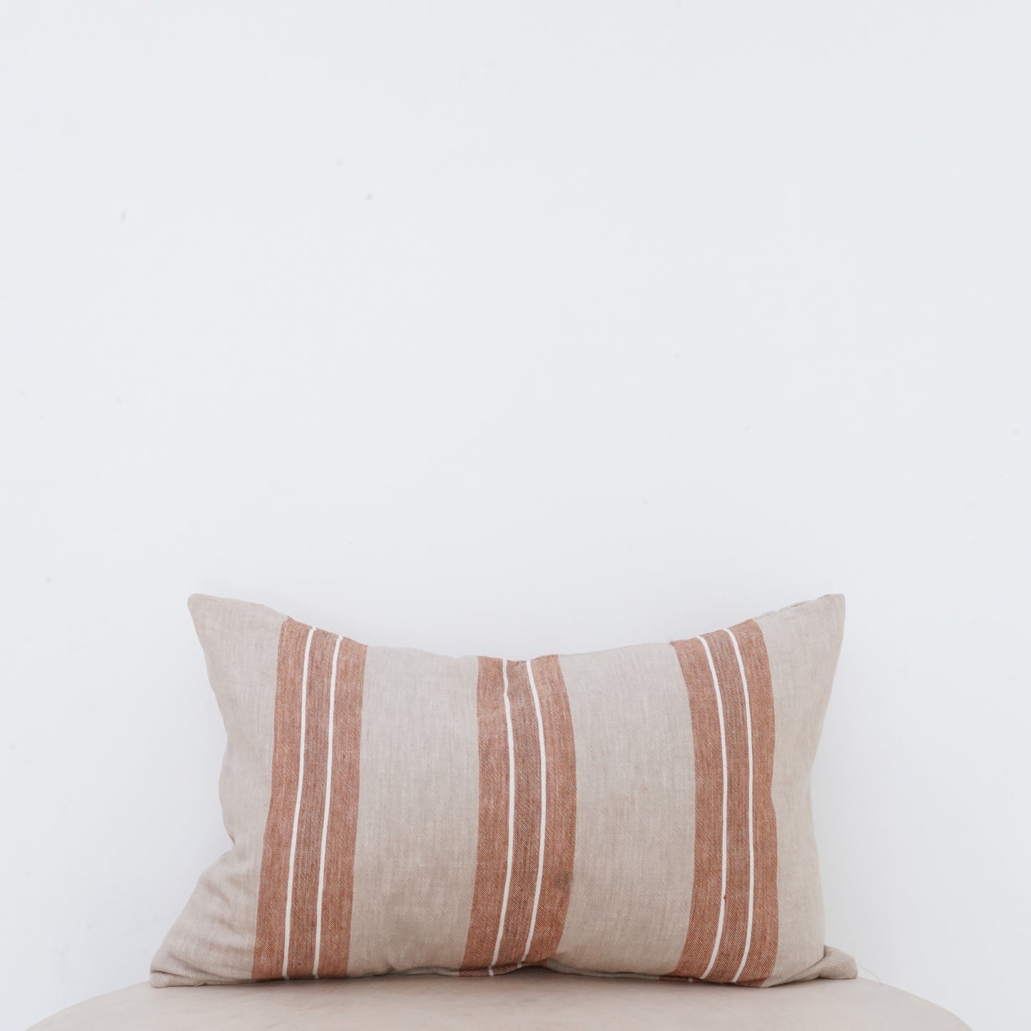 Chateau Cushion Collection include the Cove Cushion (Clay) - supersoft cushions which are cozy to touch and have a luminous sheen.