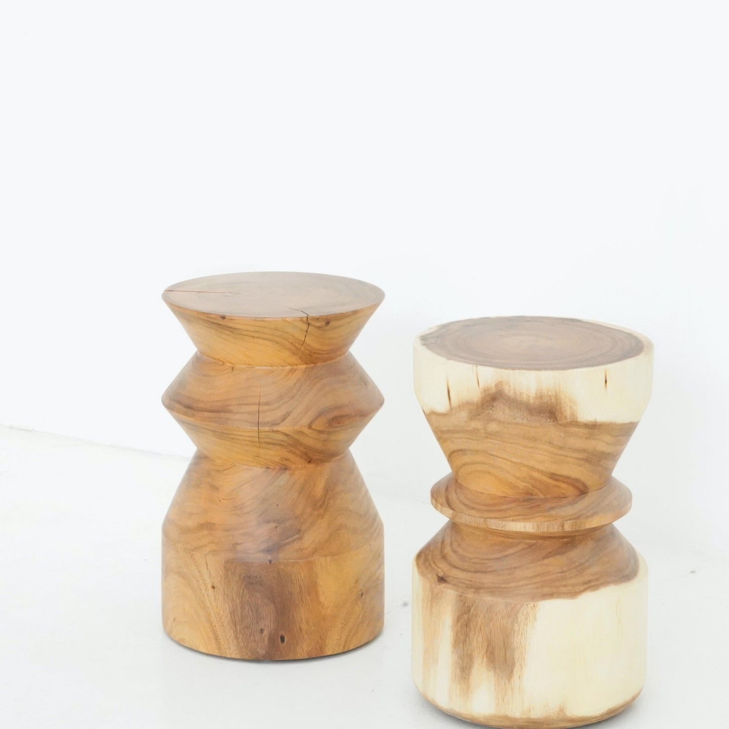 Handcrafted from Suar Wood, Silvano Side Table.