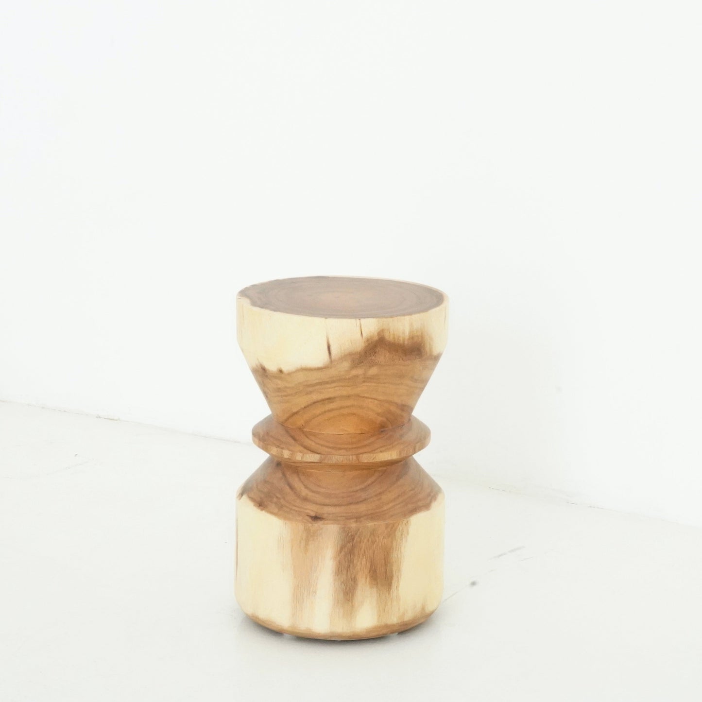 Handcrafted from Suar Wood, Silvano Side Table.