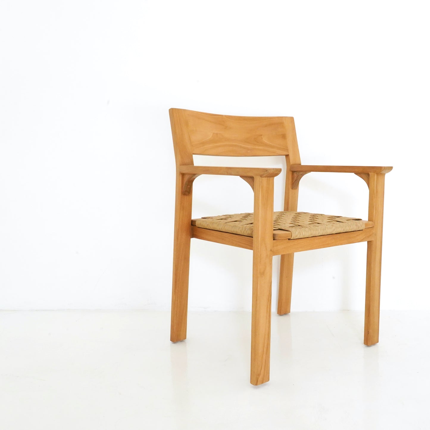 Customisable Handcrafted Arm Dining Chair