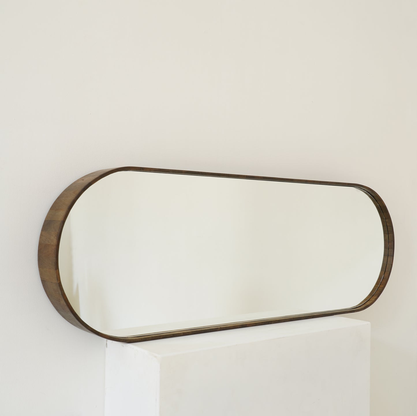Alchemy Collection-Gilded Capsule Mirror