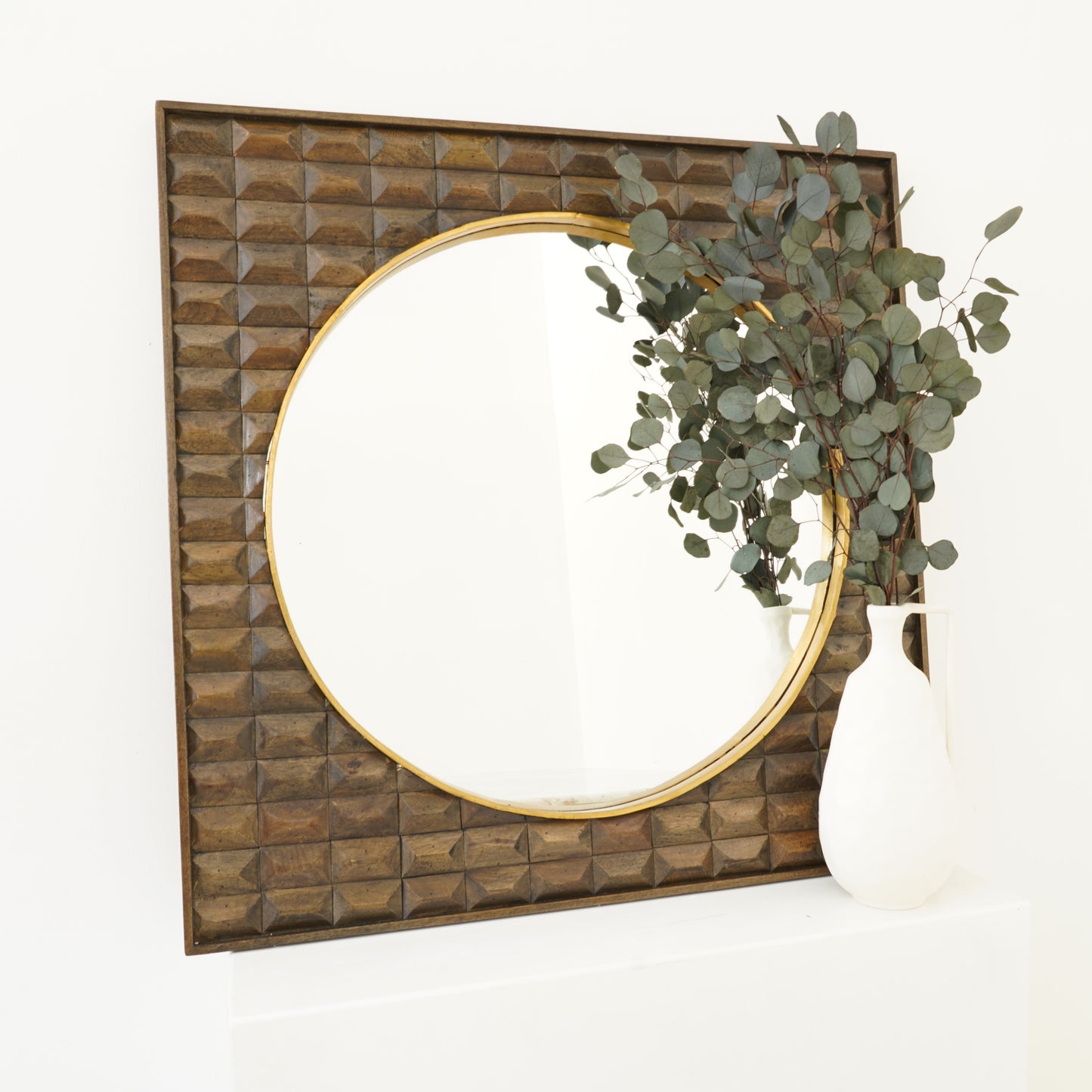 Alchemy Collection-Hermetic Wooden Mirror