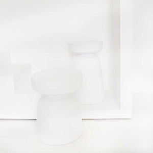 Mateo Table Sculpture, White