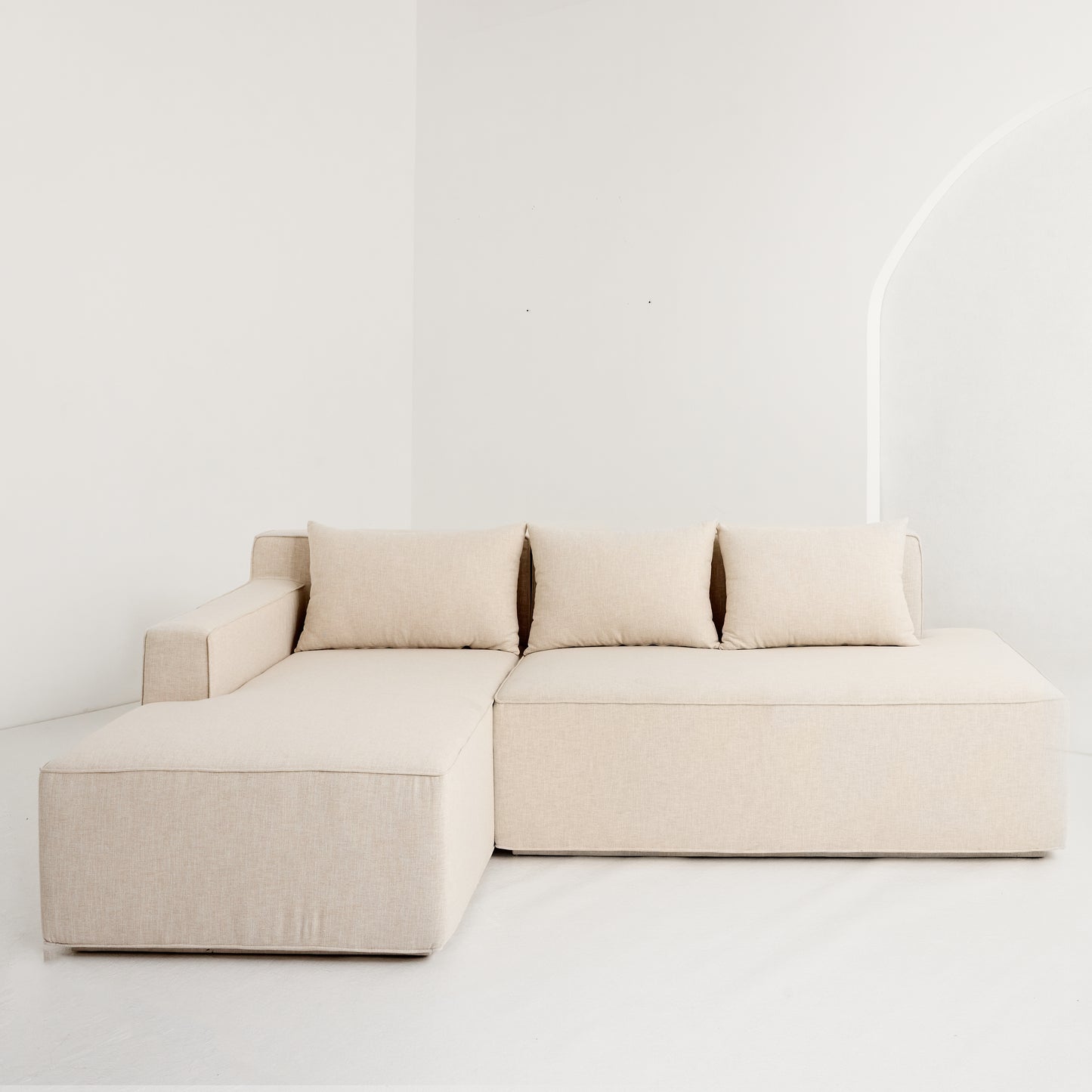 Mineral Modular Sofa, custom made by Tribe Dubai