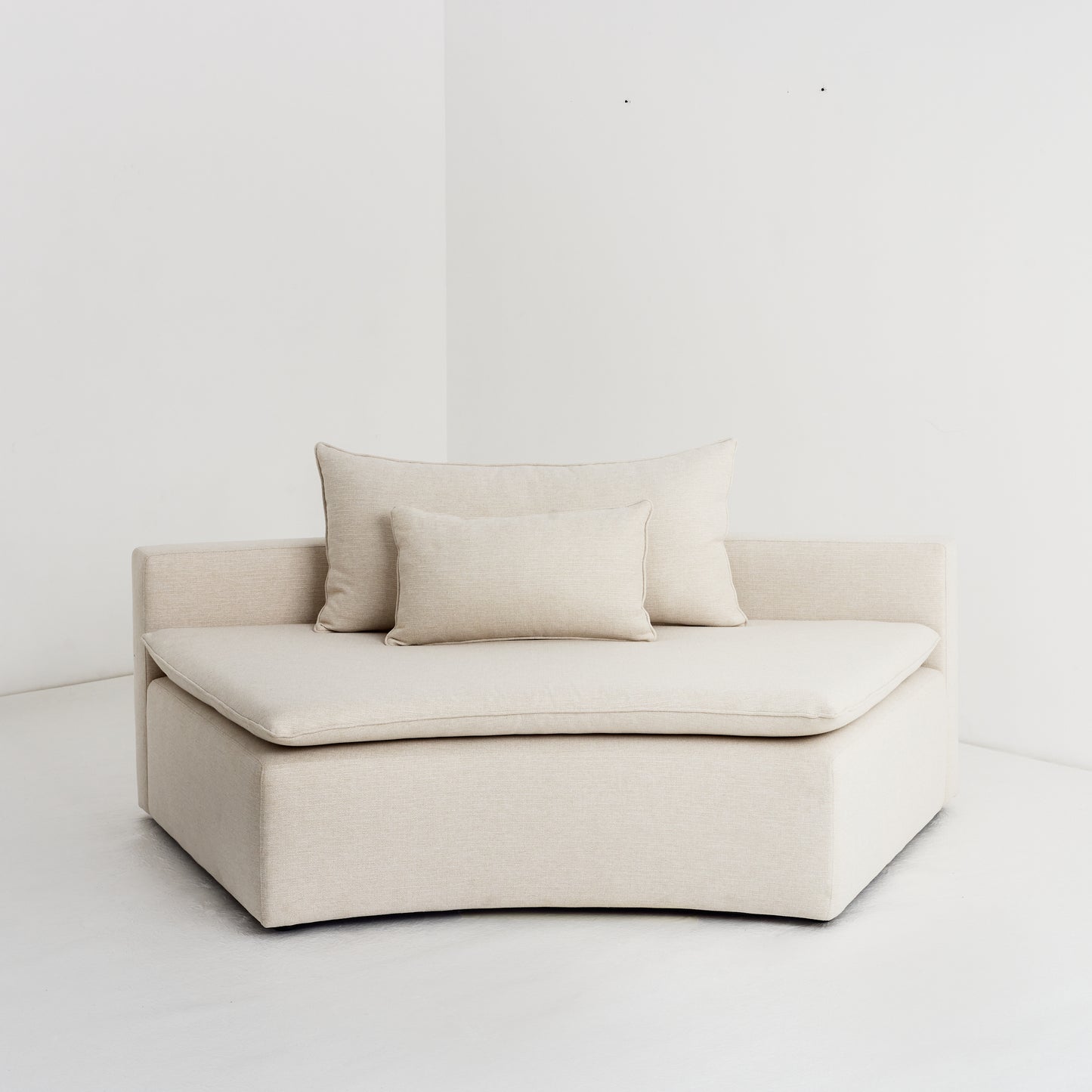 Curved Oasis Modular Sofa by Tribe Dubai