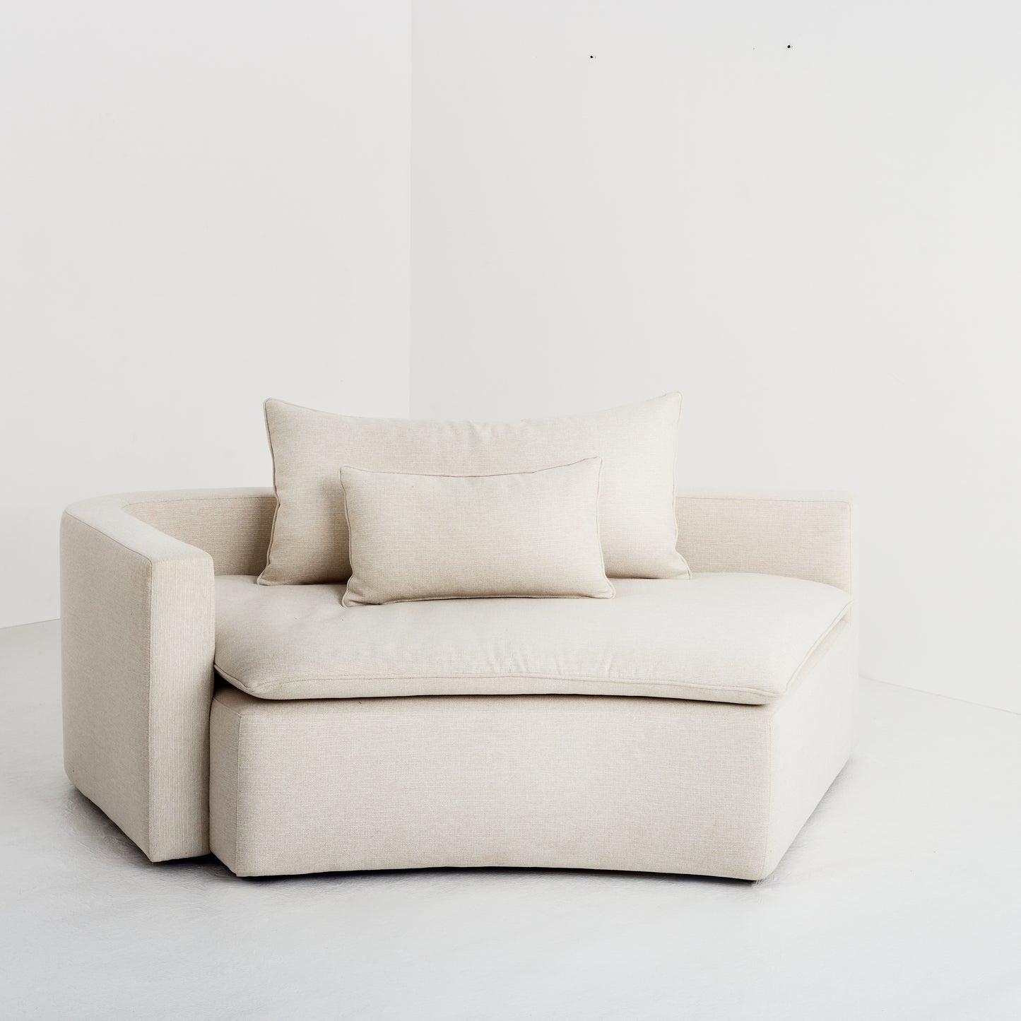 Curved Oasis Modular Sofa by Tribe Dubai