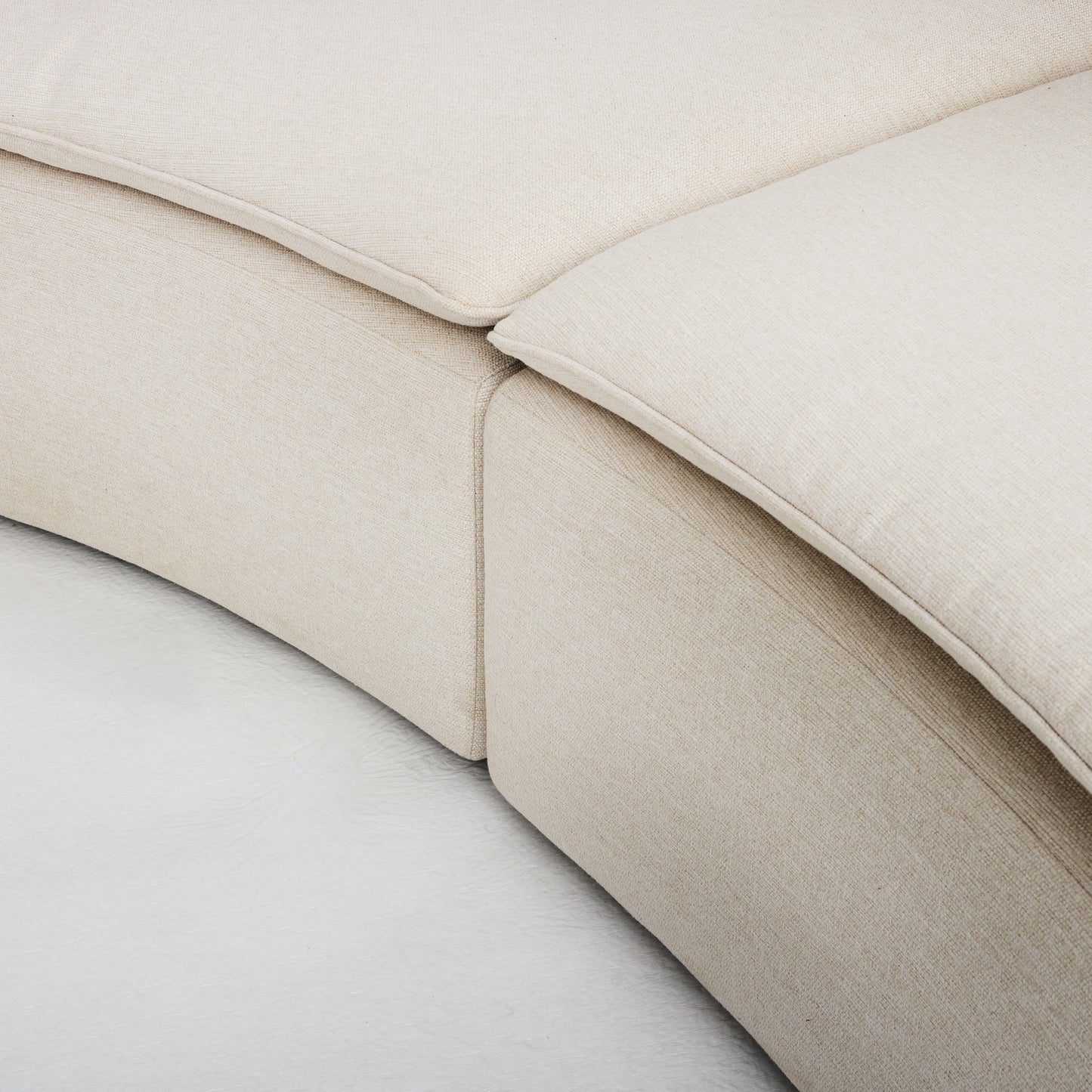 Curved Oasis Modular Sofa by Tribe Dubai