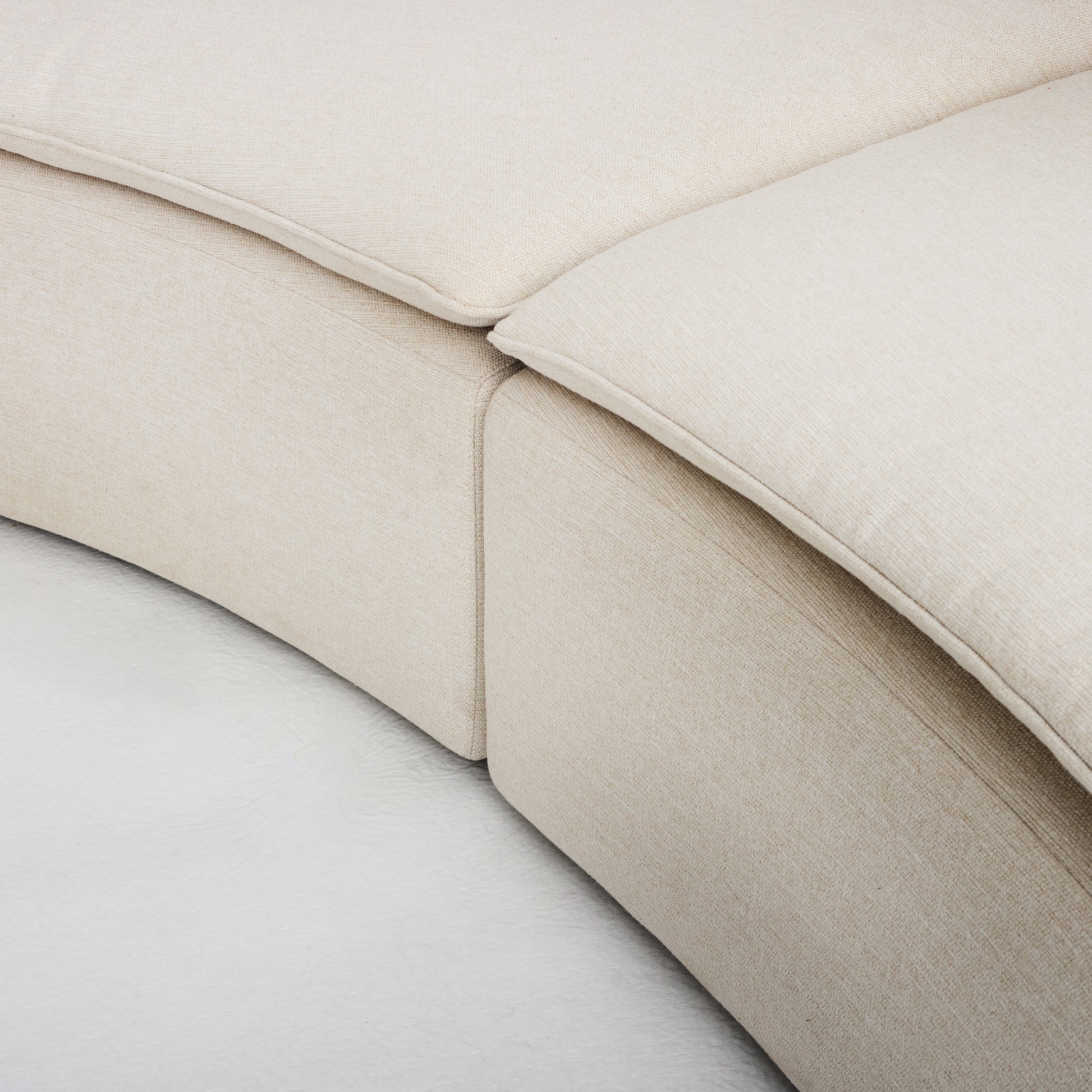 Curved Oasis Modular Sofa by Tribe Dubai