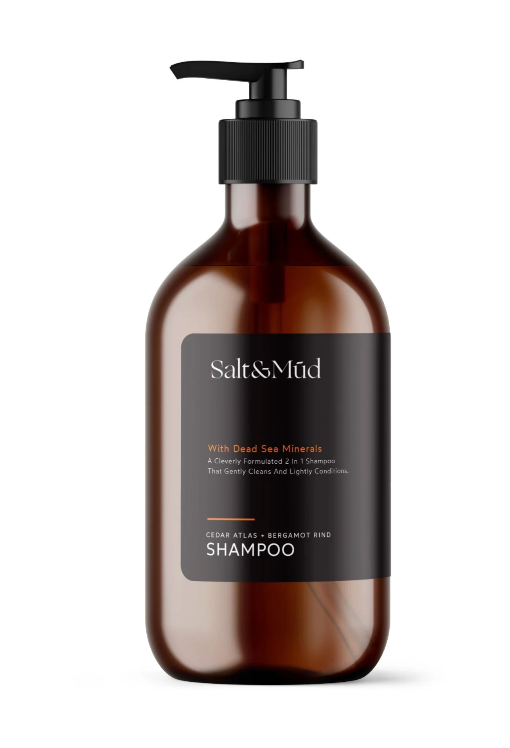 Hair Shampoo With Dead Sea Minerals By Salt & Mud