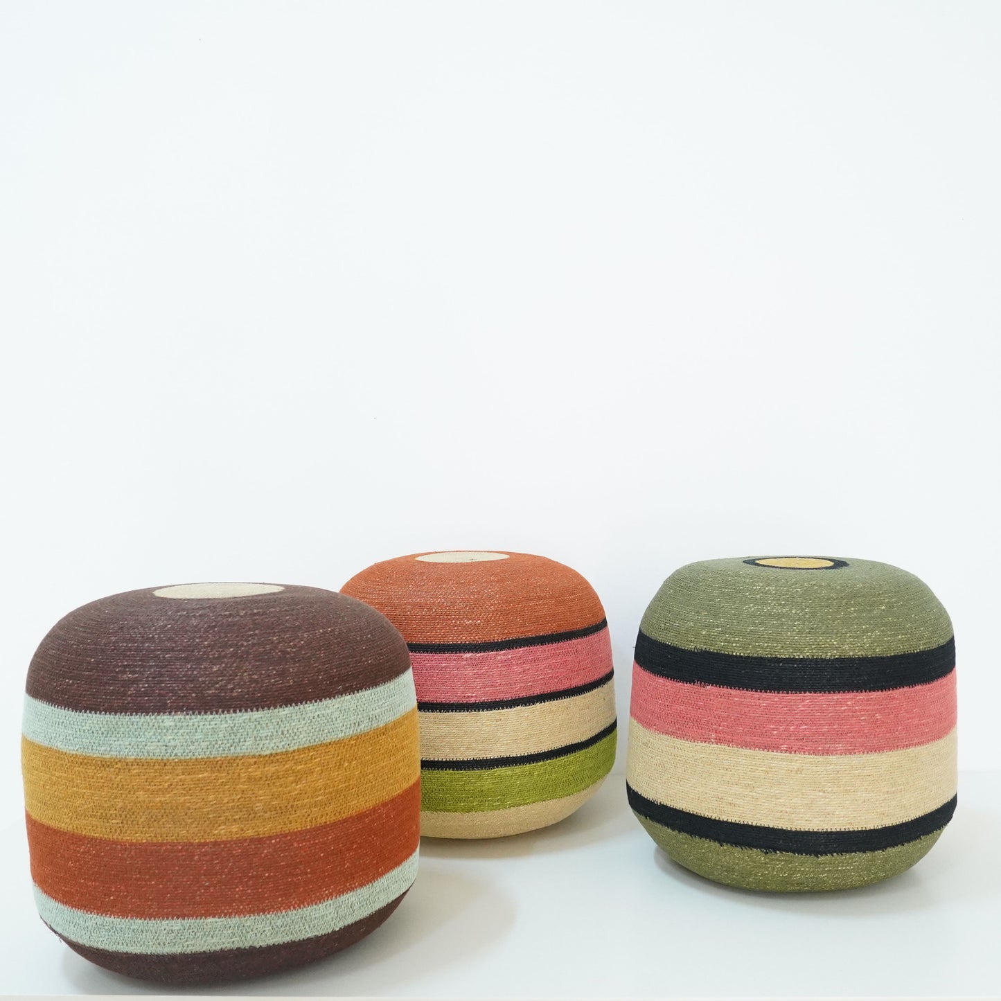 Kai Seagrass Collection - Tiki Pouf