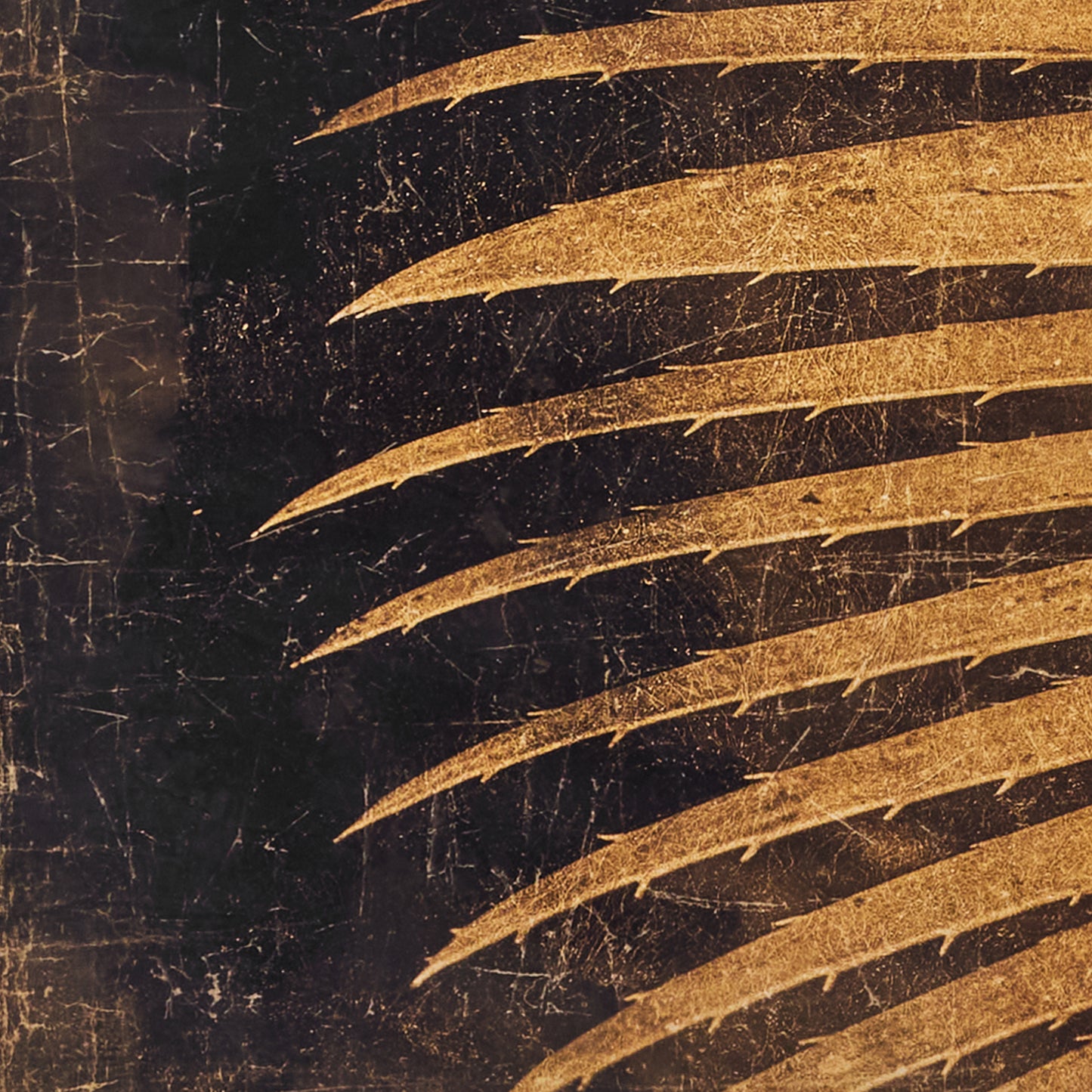 Luxe Banner Recycled Paper Print - Botanical Frond
