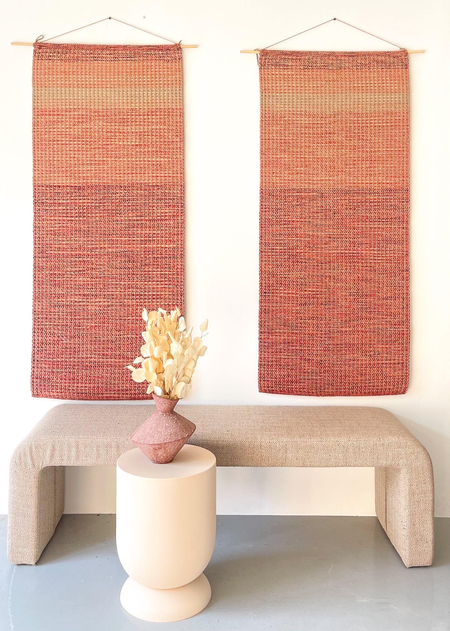 Husk Collection-Chokha Rust Wall Art