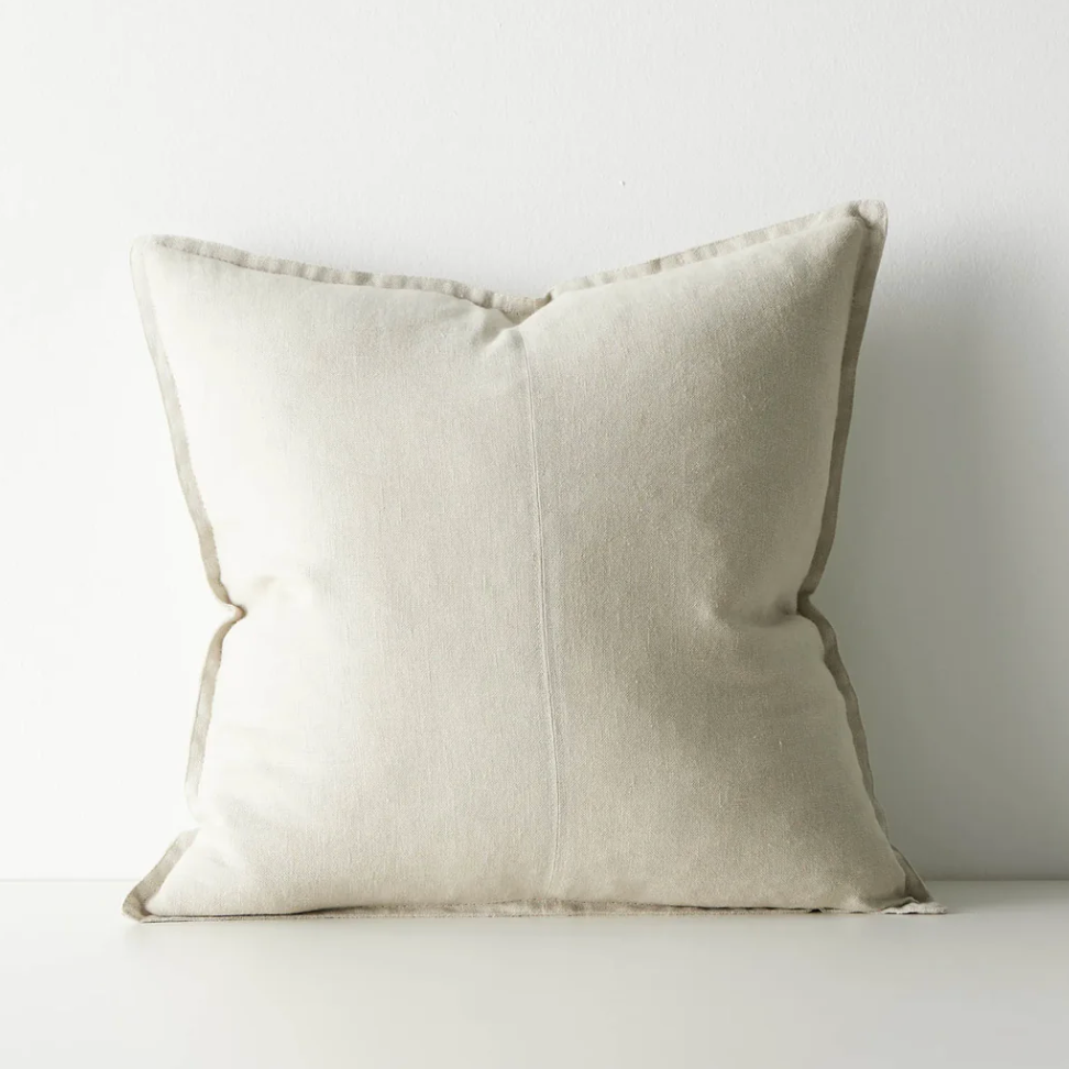 Oatmeal Linen Cushion