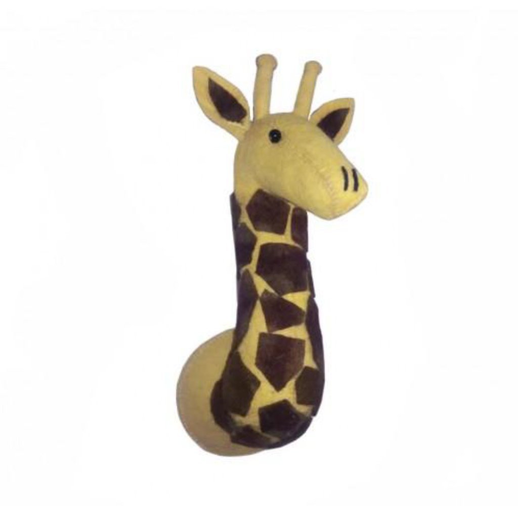 Giraffe Mini Head Wall Decor