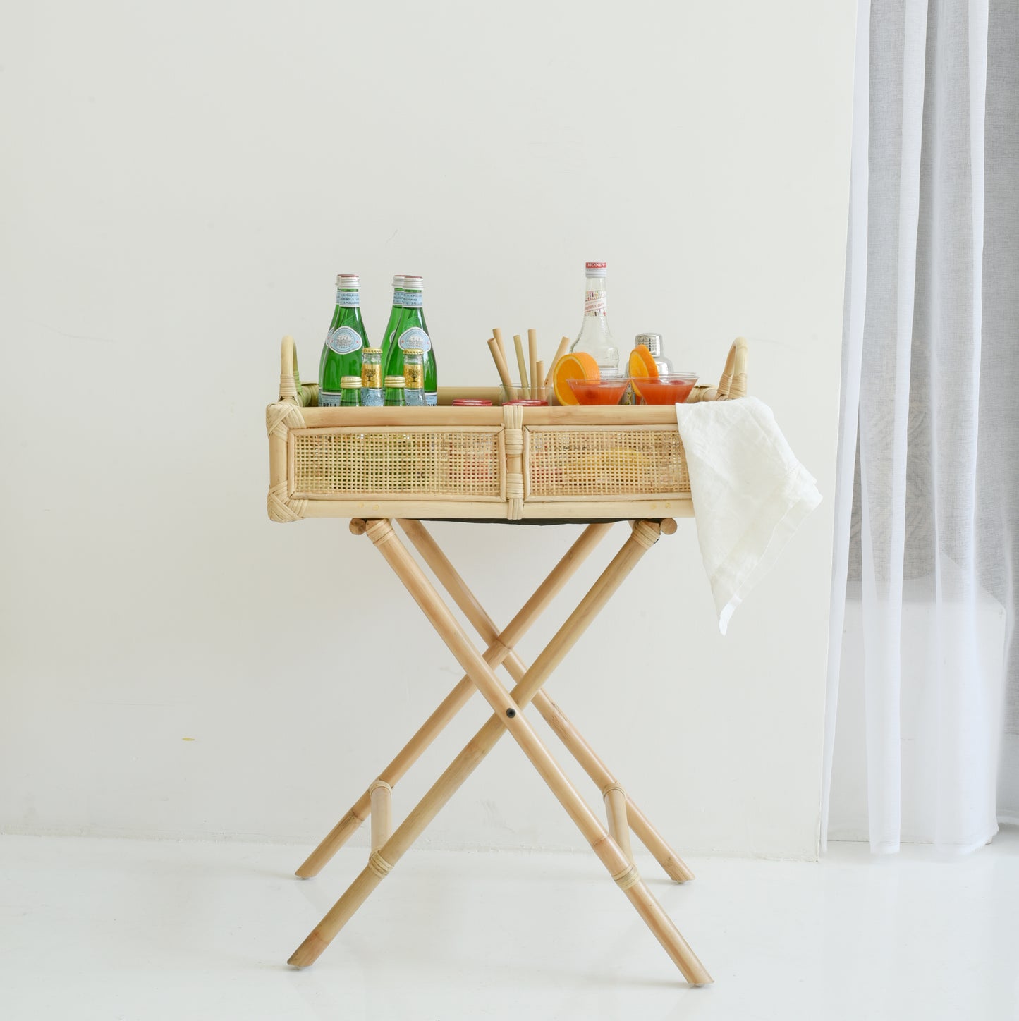 Classic Bamboo Tray with Stand