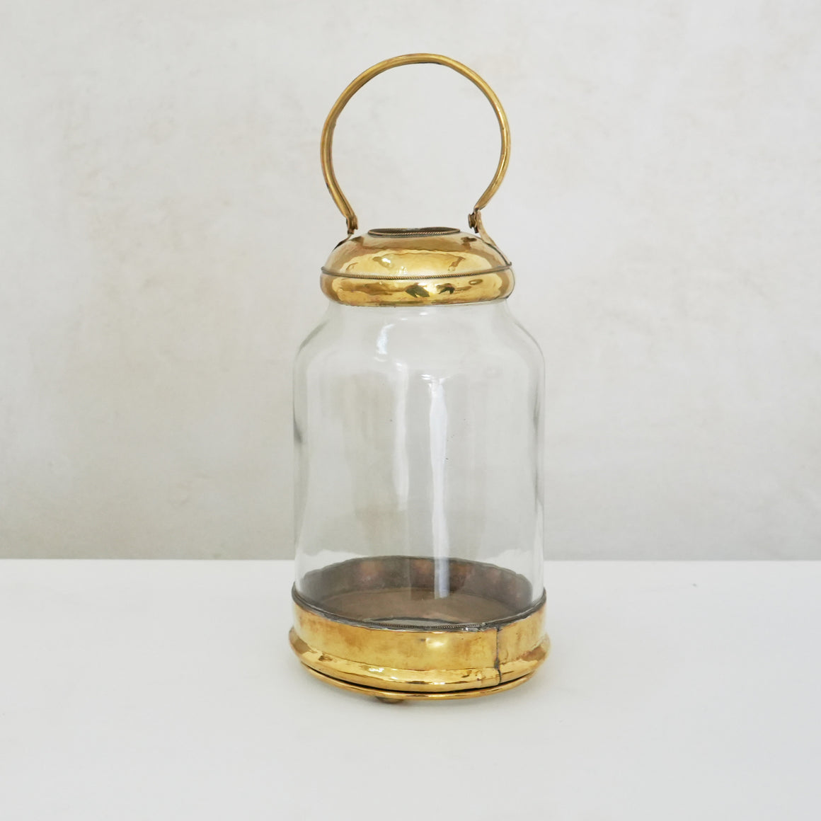 Vintage Glass Lantern