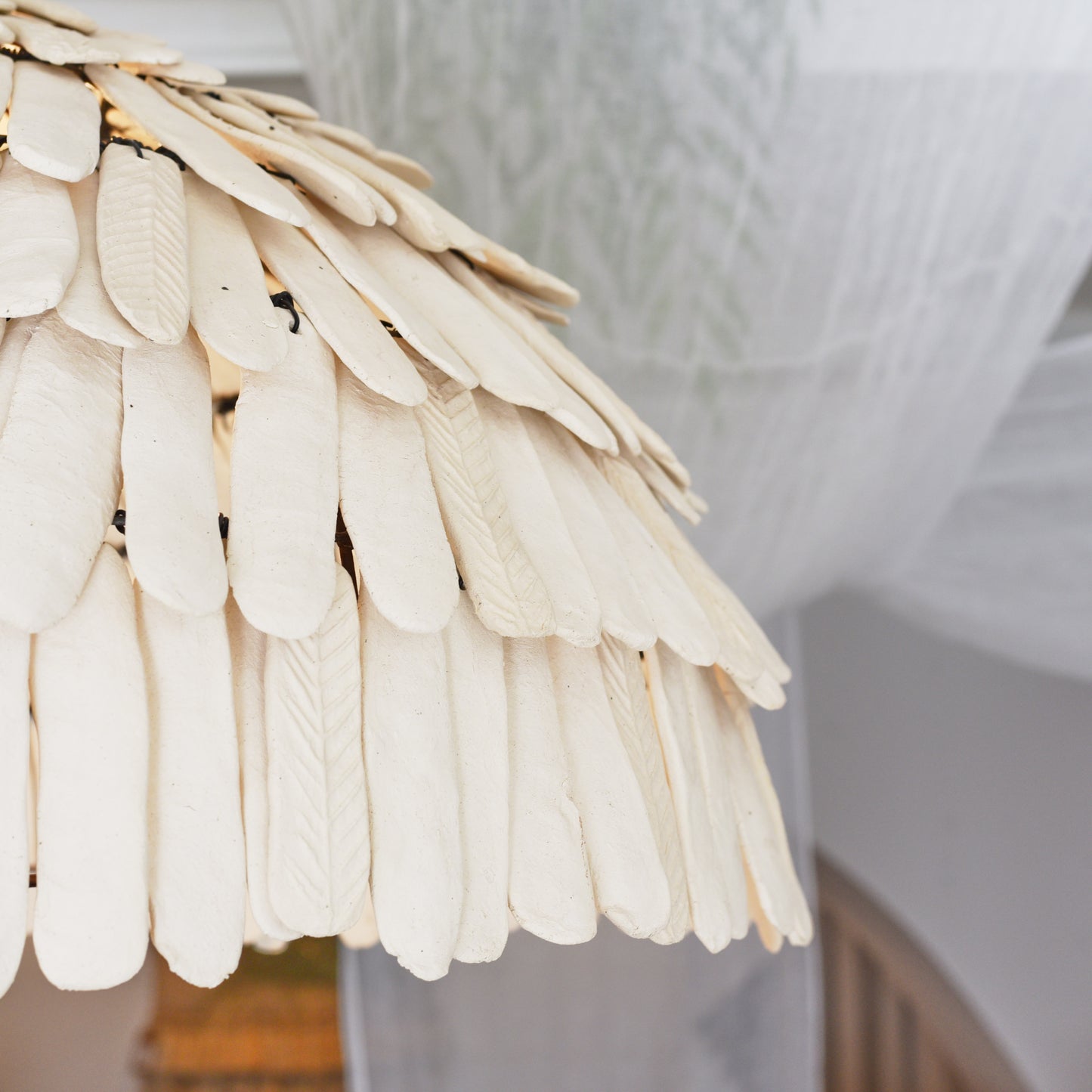 Clay Thatch Dome Light Shade - Tribe Dubai