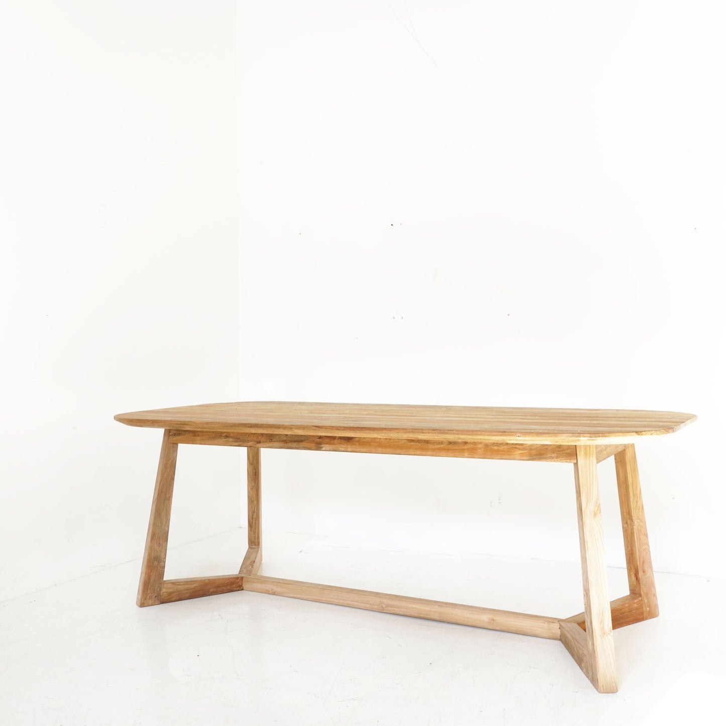 Handcrafted Thyra Reclaimed Wood Dining Table