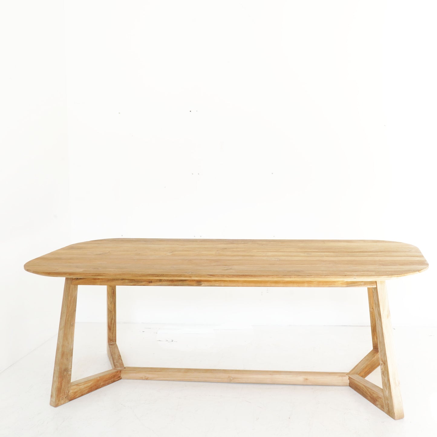 Handcrafted Thyra Reclaimed Wood Dining Table