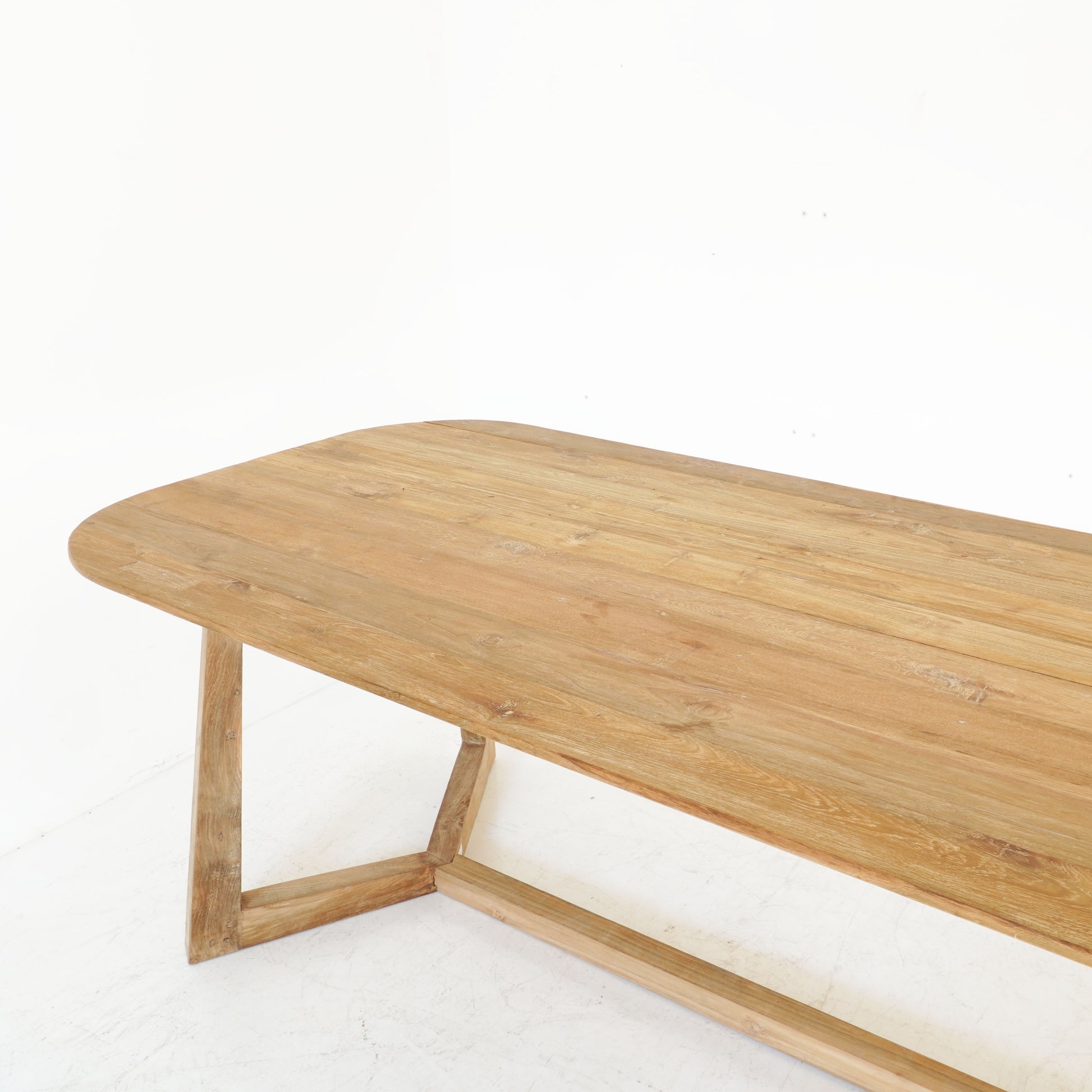 Handcrafted Thyra Reclaimed Wood Dining Table