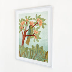 KARINA JAMBRAK - Parrot in Hibiscus Tree