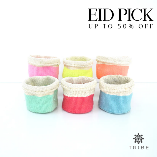 Sisal and Wool Collection - Femi Basket