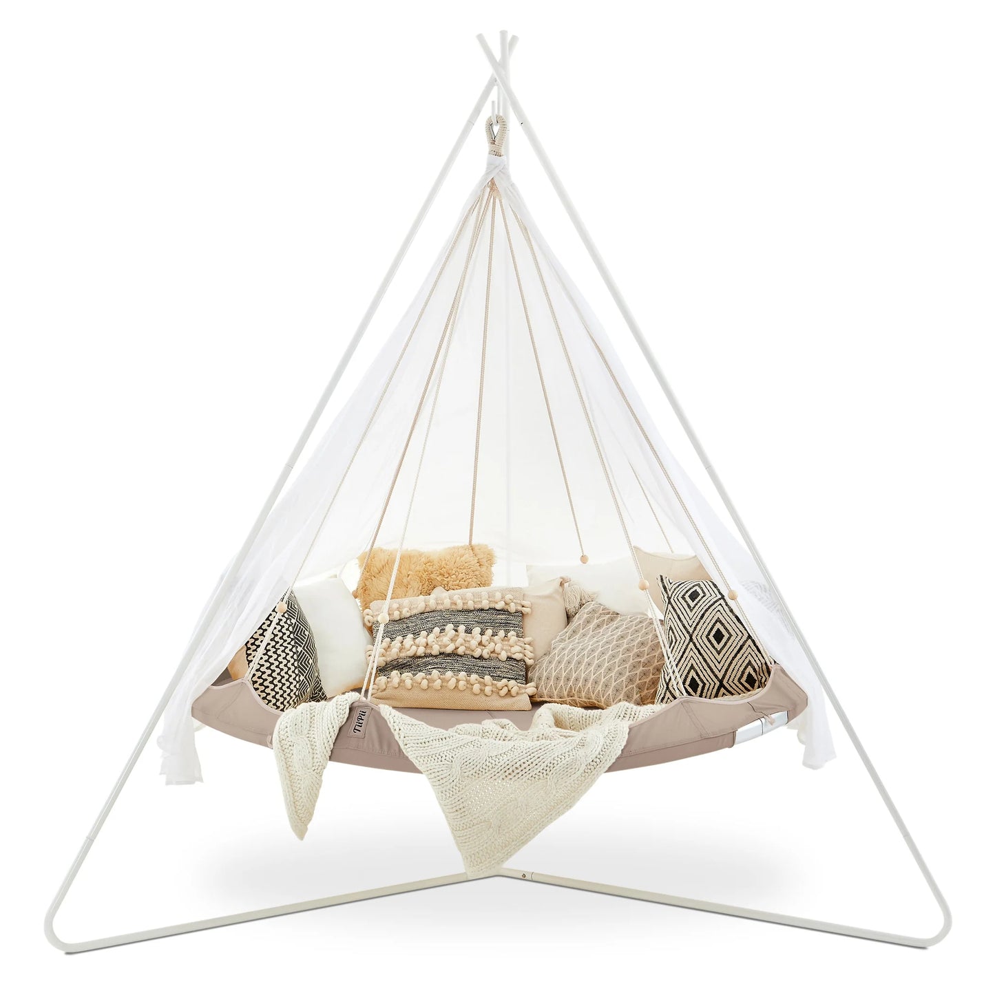 Tiipii Hanging Nester Sand with Stand