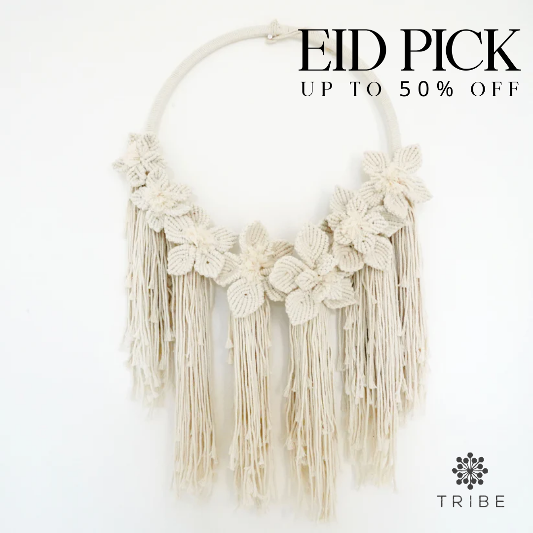 Macrame Flower Wall Hanging