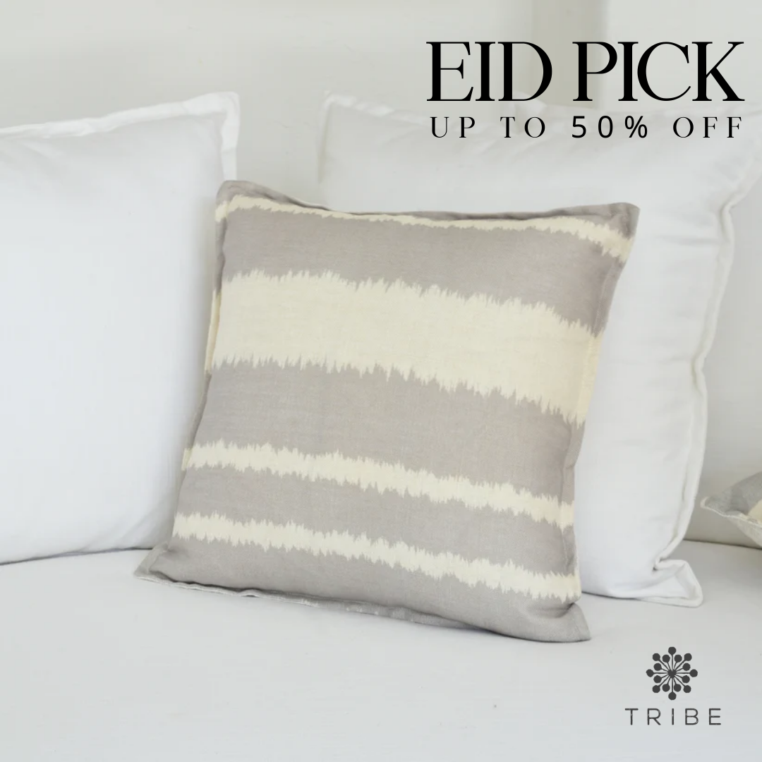 Solstice Cushion - Dove Grey