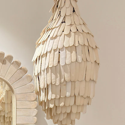 Clay Leaf Pod Light