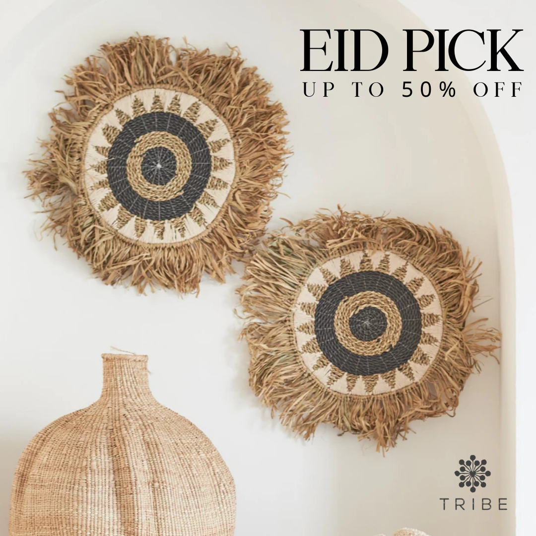 Raffia Star - Wall Decorations