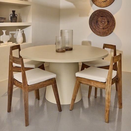 Andre Micro Cement Dining Table