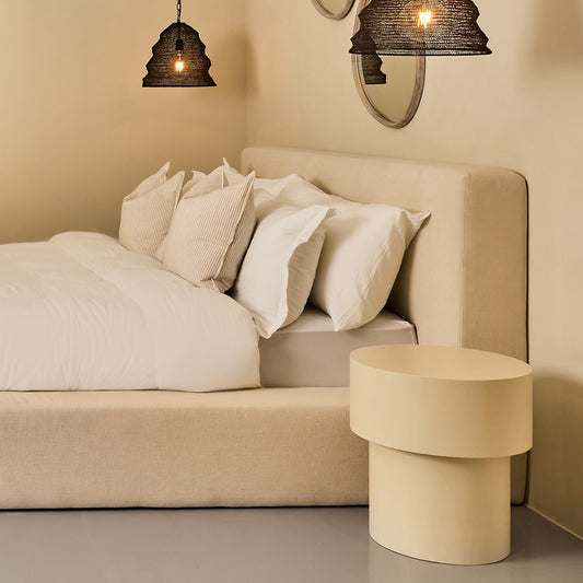 Andre Micro Cement Side Table