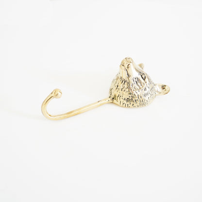 Brass Bear Hook