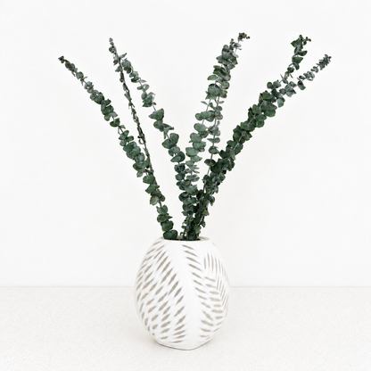 Infinity Collection -  Eucalyptus Baby blue- Dark Green
