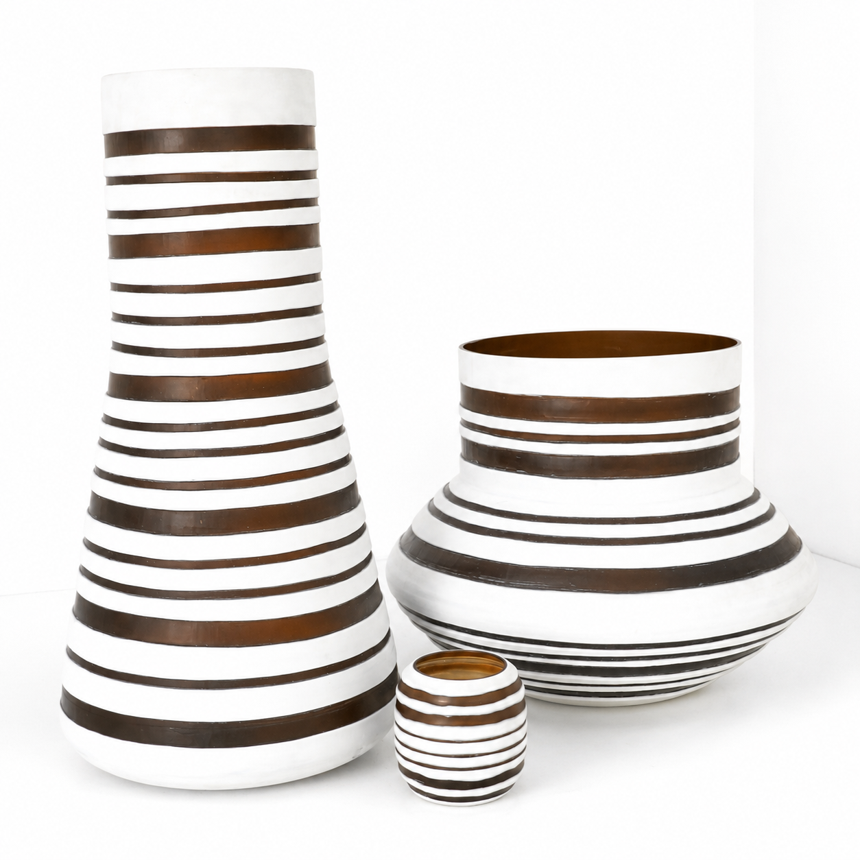 Molten Collection - Zebra Vase