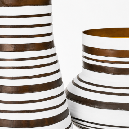 Molten Collection - Zebra Vase