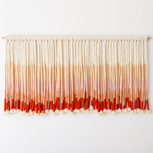 Ethreal Tassel - Cotton Tassel Wall Hanging