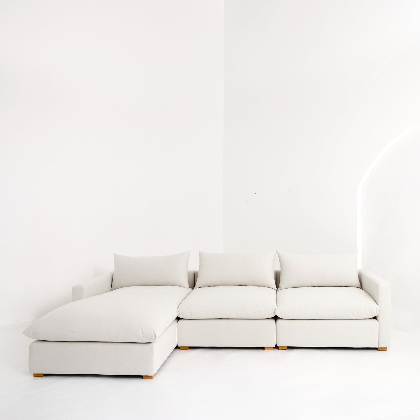 Coastal Modular Sofa [ Custom Made ]
