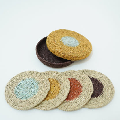 Kai Seagrass Collection - Arwa Coaster Set of 4