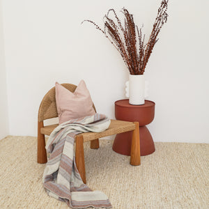 Linen Collection - Dahlia Throw