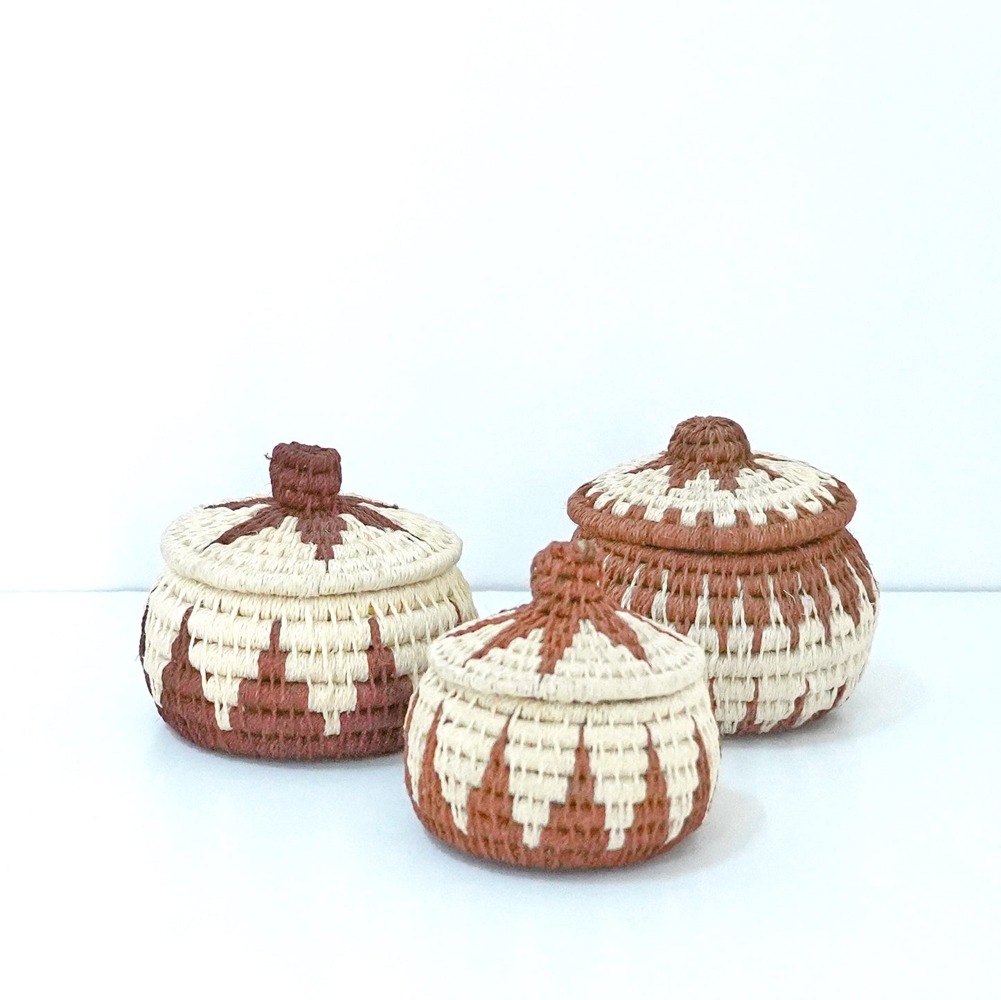 Imani Sisal Collection - Baskets with Lid Limited Edition