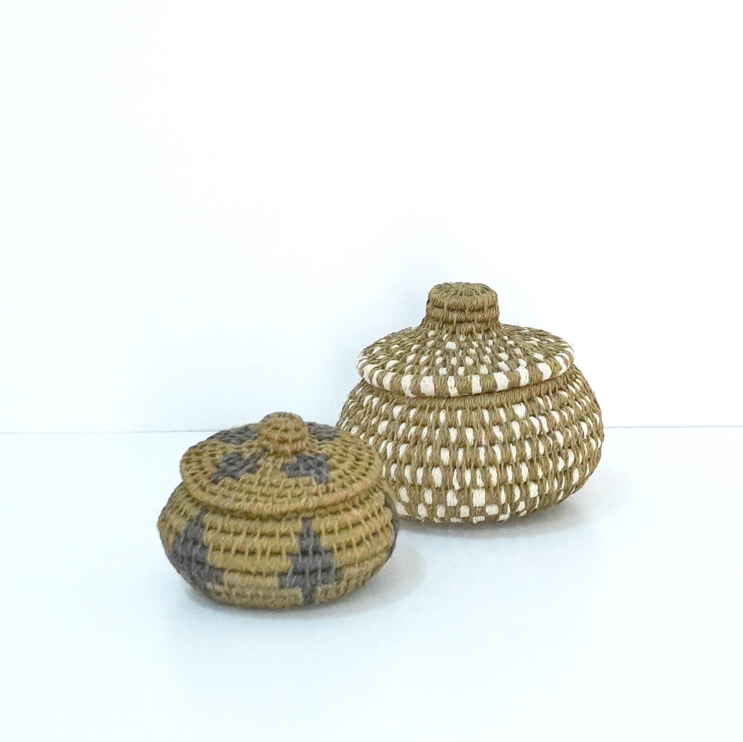 Imani Sisal Collection - Baskets with Lid Limited Edition