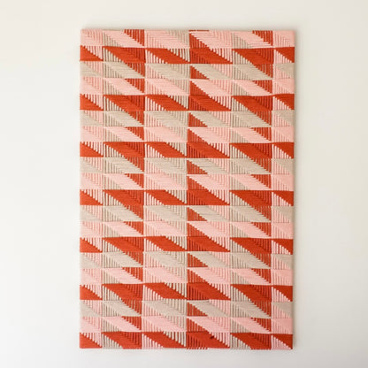Ethreal Geometric: Cotton Geometric Wall Hanging